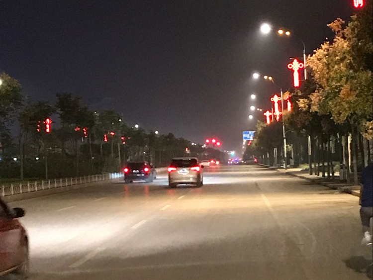 菏澤市鄆城縣水滸路、金河路照明改造